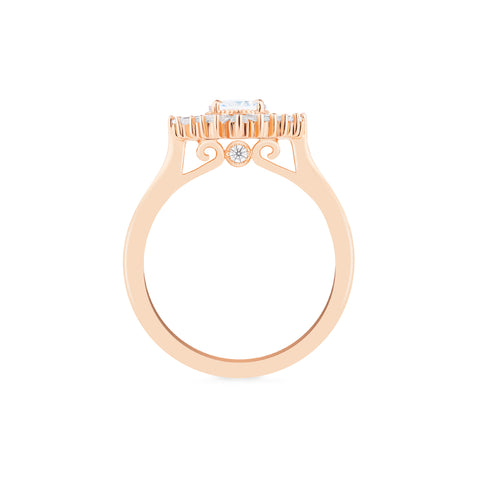 [Athena] Vintage Deco Oval Cut Goddess Ring in Moonstone Women's Ring michelliafinejewelry   