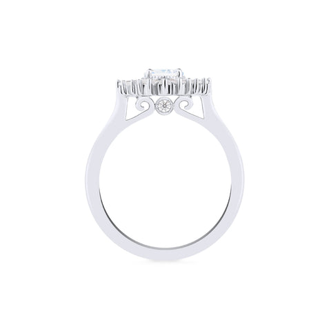 [Athena] Vintage Deco Oval Cut Goddess Ring in Moonstone Women's Ring michelliafinejewelry   