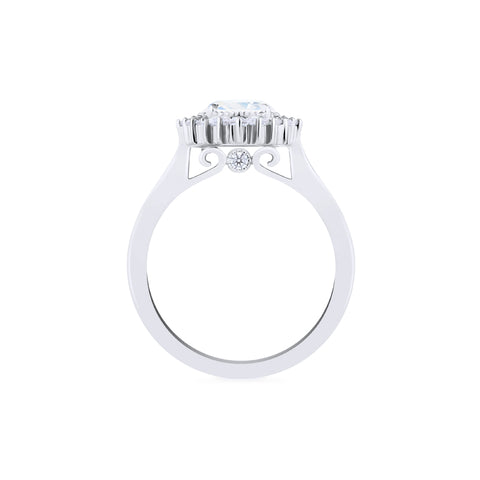 [Georgiana] Vintage Deco Duchess Ring in Moonstone Women's Ring michelliafinejewelry   