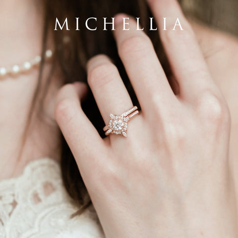 [Astrid] Art Deco Petite Ring in Opal Women's Ring michelliafinejewelry   