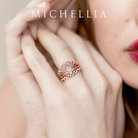 [Aurelia] Stardust Diamond Band Wedding Band michelliafinejewelry   