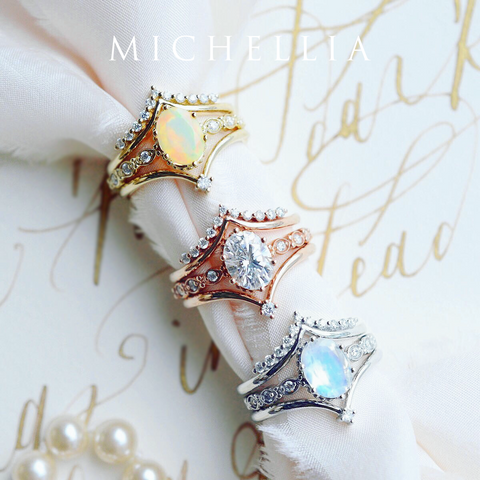 [Anne] Moonwake Diamond Band Wedding Band michelliafinejewelry   