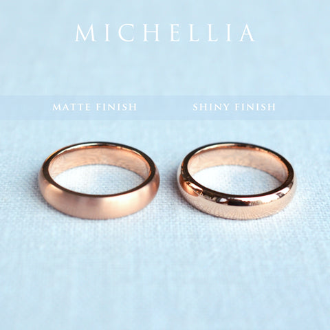 [Chance] Men's Classic Comfort Fit Band, 5mm Men's Band Michellia Fine Jewelry   