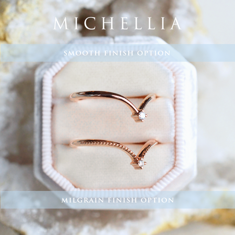 [Lesha] Moonrise Diamond Band Wedding Band michelliafinejewelry   