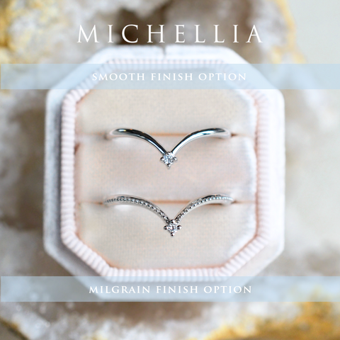 [Lesha] Moonrise Diamond Band Wedding Band michelliafinejewelry   